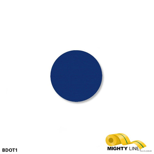 1 Inch Blue Floor Marking Dots