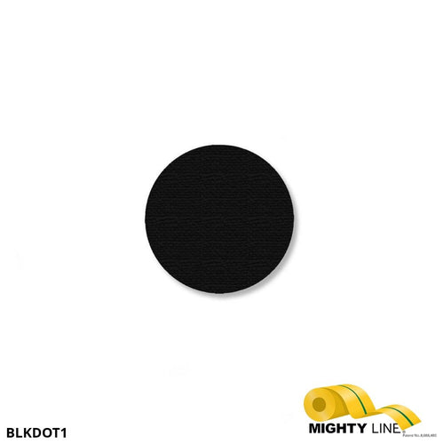 1 Inch Black Floor Marking Dots