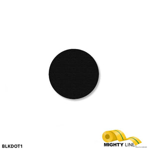 1 Inch Black Floor Marking Dots
