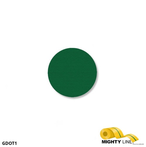 1 Inch Green Floor Marking Dots
