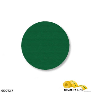 2.7 Inch Green Floor Marking Dots