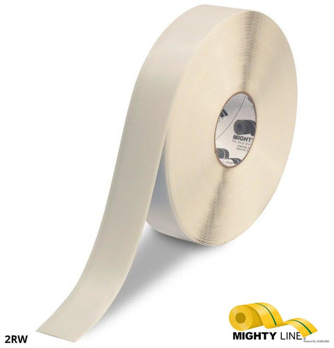 White Floor Tape from FloorMarkingTape.com – 100’ Roll – 2 Inch Wide