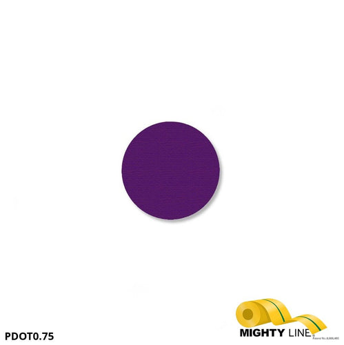 0.75 Inch Purple Floor Marking Dots
