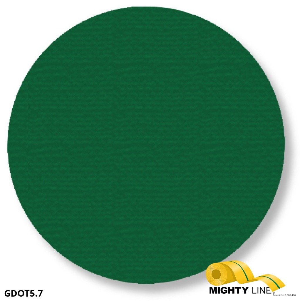 5.7 Inch Green Floor Marking Dots