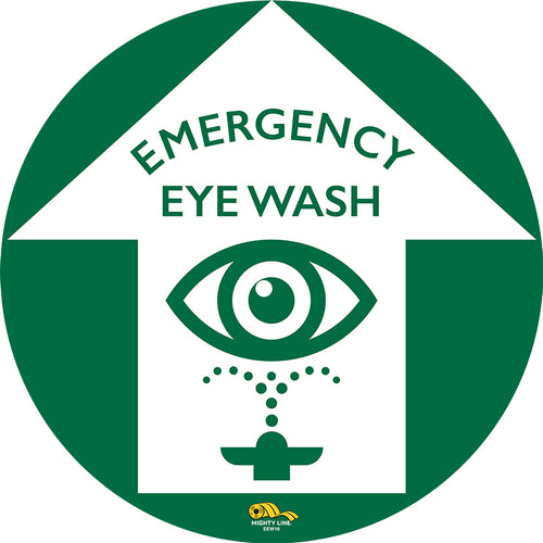 Green Emergency Eye Wash Station, 12