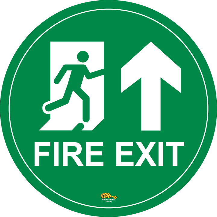 Fire Exit Green, 12