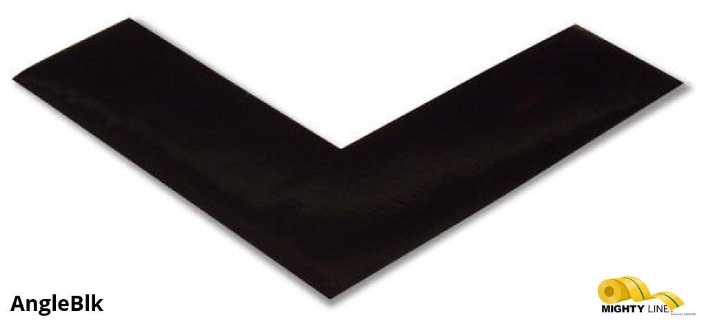 2 Inch Black Floor Marking Corners – Floor Marking Tape