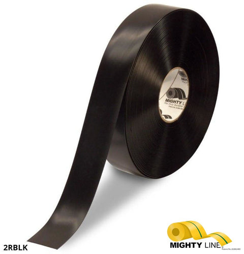 Black Floor Tape from FloorMarkingTape.com – 100’ Roll – 2 Inch Wide