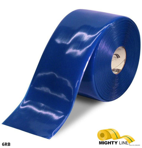 Blue Floor Tape from FloorMarkingTape.com – 100’ Roll – 6 Inch Wide