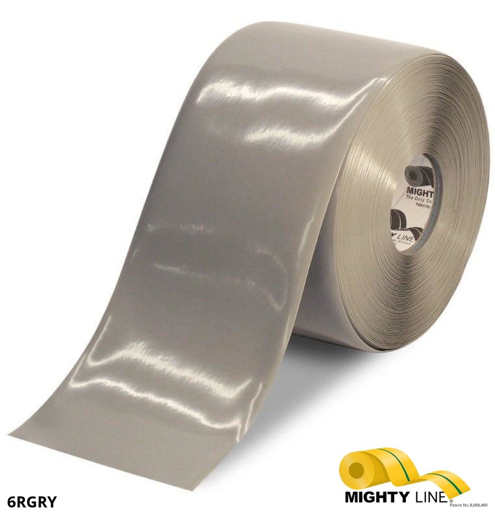 Gray Floor Marking Tape – 6 Inch Wide