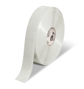 Mighty Line 2" Anti-Slip White Solid Color Floor Tape - MIGHTY TAC - 100' Roll