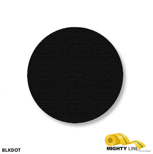 3.5 Inch Black Floor Marking Dots