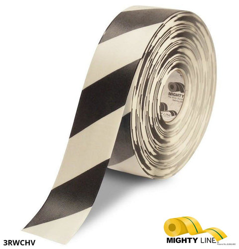 Black and White Tape – 100’ Roll – 3 Inch Wide