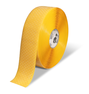 Mighty Line 3" Anti-Slip YELLOW Solid Color Floor Tape - MIGHTY TAC - 100' Roll