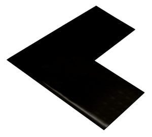 4 Inch Black Floor Marking Corners
