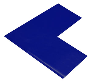 4 Inch Blue Floor Marking Corners
