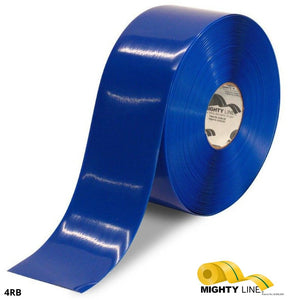 Blue Floor Tape from FloorMarkingTape.com – 100’ Roll – 4 Inch Wide