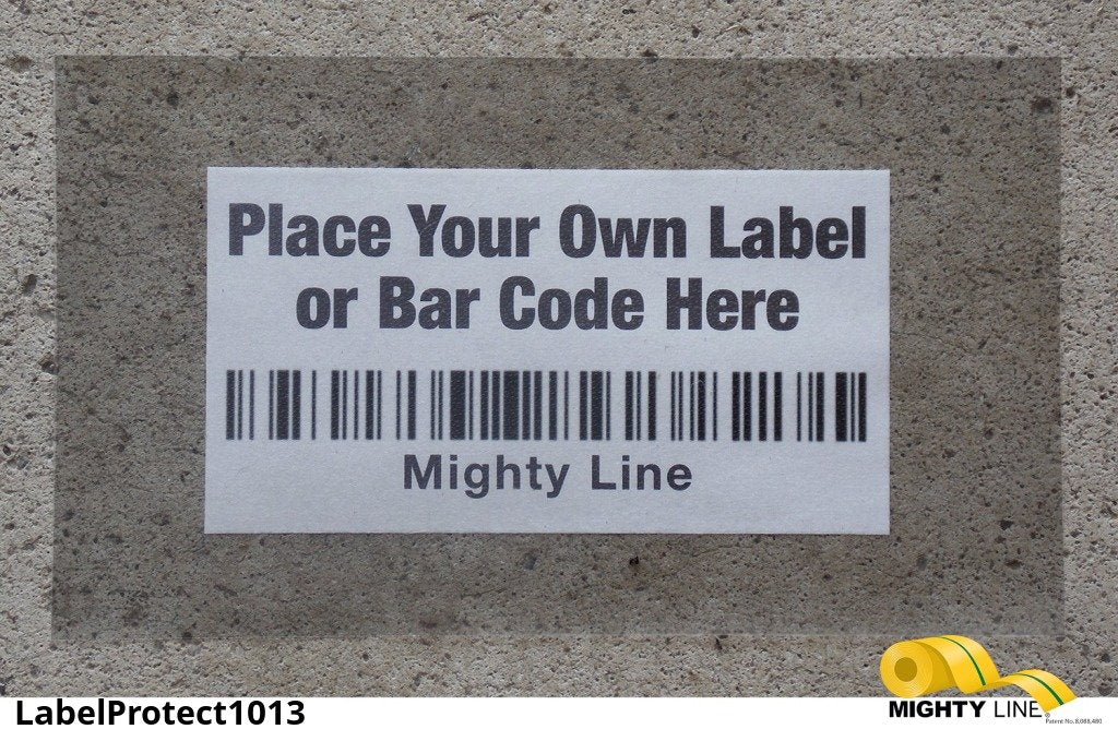 Mighty Line Floor Label Protectors – 10mm – Pack of 100 – 10 Inch x 13 Inch