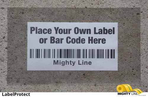 Mighty Line Floor Label Protectors – 10mm – Pack of 100 – 6 Inch x 10 Inch